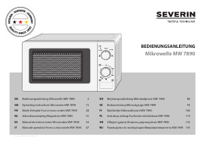 Руководство Severin MW 7890 Микроволновая печь