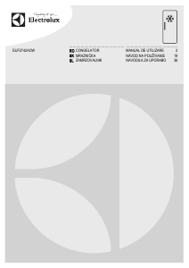 Priročnik Electrolux EUF2742AOW Zamrzovalnik