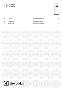 Bedienungsanleitung Electrolux EUF2743AOW Gefrierschrank