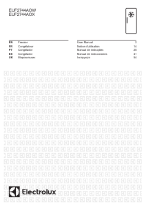 Handleiding Electrolux EUF2744AOX Vriezer