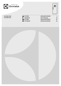 Bruksanvisning Electrolux EUF2907AOW Frys