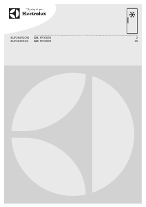 Brugsanvisning Electrolux EUF2947GOX Fryser