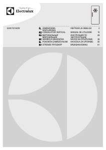 Priročnik Electrolux EUN1101AOW Zamrzovalnik