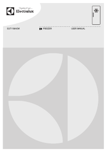 Handleiding Electrolux EUT1106AOW Vriezer