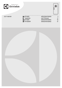 Bruksanvisning Electrolux EUT1106AOW Frys