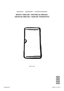 Instrukcja Electrolux EUT1143 Zamrażarka