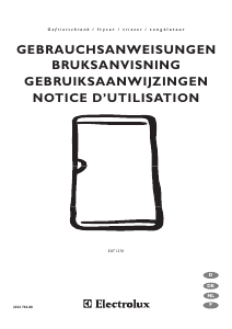 Brugsanvisning Electrolux EUT1276 Fryser