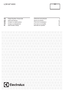 Прирачник Electrolux LCB1AF14W0 Замрзнувач