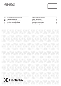 Priručnik Electrolux LCB3LD31W0 Zamrzivač