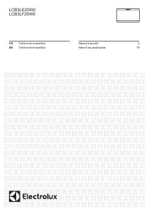 Manuál Electrolux LCB3LF20W0 Mraznička