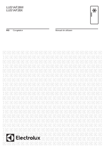 Manual Electrolux LUS1AF28W Congelator