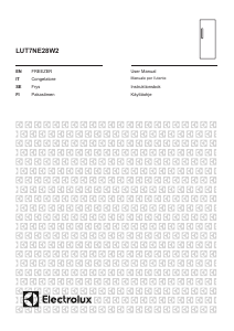 Manuale Electrolux LUT7NE28W2 Congelatore