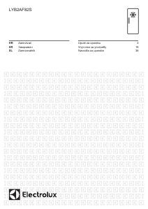 Прирачник Electrolux LYB2AF82S Замрзнувач