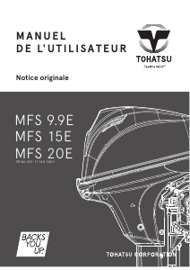 Mode d’emploi Tohatsu MFS9.9E Moteur hors-bord