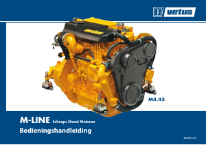 Handleiding Vetus M4.35 Scheepsmotor