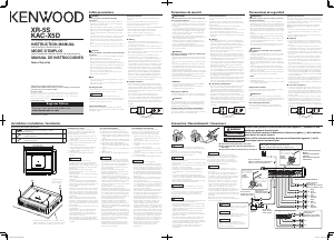 Handleiding Kenwood KAC-X5D Autoversterker