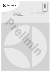 Manual de uso Electrolux DM83X Frigorífico combinado