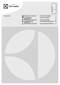 Manuál Electrolux EJ2301ADW Lednice s mrazákem