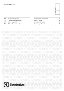 Manuál Electrolux EJ2301AOX2 Lednice s mrazákem