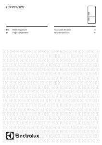 Manuale Electrolux EJ2302AOW2 Frigorifero-congelatore