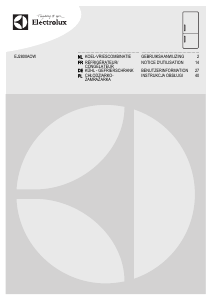 Handleiding Electrolux EJ2800AOW Koel-vries combinatie