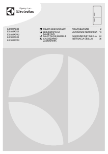 Instrukcja Electrolux EJ2802AOX2 Lodówko-zamrażarka