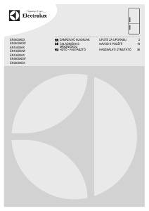 Manuál Electrolux EN13600AW Lednice s mrazákem