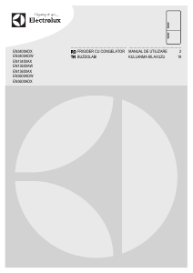 Kullanım kılavuzu Electrolux EN13600AW Donduruculu buzdolabı