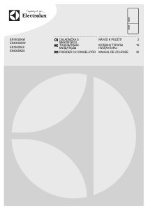 Manuál Electrolux EN14000AW Lednice s mrazákem