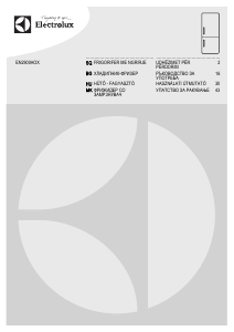 Прирачник Electrolux EN2900AOX Фрижидер-замрзнувач