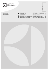 Прирачник Electrolux EN3400AOW Фрижидер-замрзнувач