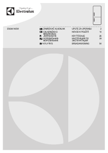 Manuál Electrolux EN3441AOW Lednice s mrazákem