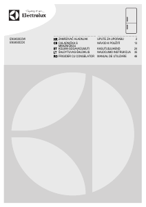 Vadovas Electrolux EN3450COW Šaldytuvas-šaldiklis