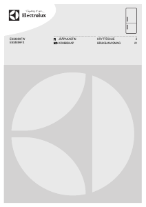Käyttöohje Electrolux EN3489AFX Jääkaappipakastin