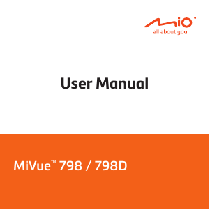 Manual Mio MiVue 798D Action Camera
