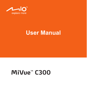Manual Mio MiVue C300 Action Camera