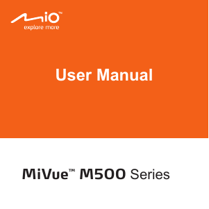 Handleiding Mio MiVue M560 Actiecamera