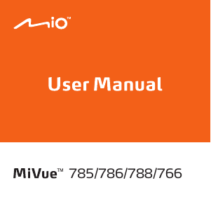 Manual Mio MiVue 766 Action Camera