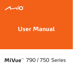 Handleiding Mio MiVue 751 Actiecamera
