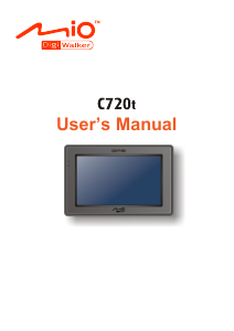 Manual Mio C720t Car Navigation