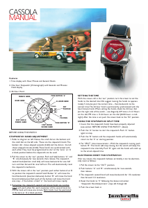 Manual Lambretta Cassola Chrono Watch