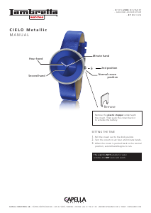 Manual Lambretta Cielo Metallic Watch