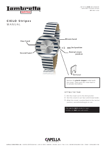 Manual Lambretta Cielo Stripes Watch
