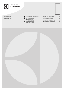 Manuál Electrolux EN3853AOX Lednice s mrazákem