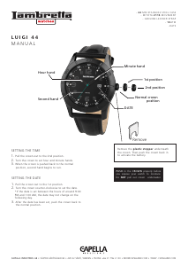 Manual Lambretta Luigi 44 Watch