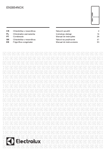 Instrukcja Electrolux EN3854NOX Lodówko-zamrażarka