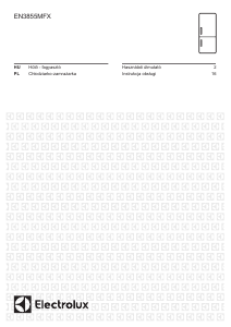 Instrukcja Electrolux EN3855MFX Lodówko-zamrażarka