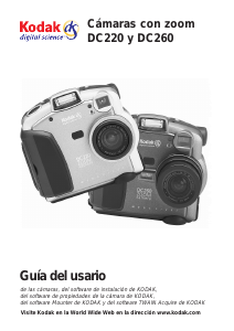 Manual de uso Kodak DC260 Cámara digital
