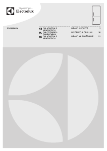 Manuál Electrolux EN3889AOX Lednice s mrazákem