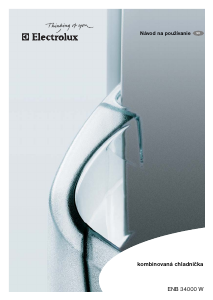 Návod Electrolux ENB34000W Chladnička s mrazničkou